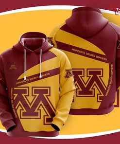 Ncaa Minnesota Golden Gophers 3D Hoodie For Men Women With Unique Graphic Prints