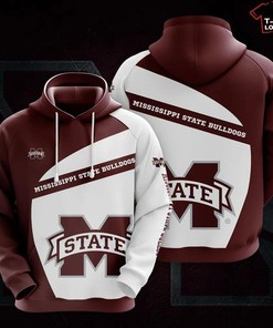 Ncaa Mississippi State Bulldogs 3D Hoodie For Men Women With Graphic Prints