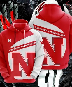 Ncaa Nebraska Cornhuskers 3D Hoodie For Men Women With Custom Graphic Prints