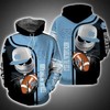 Ncaa North Carolina Tar Heels Jack Skellington Pullover Hoodie - The Perfect Fathers Day Gift 