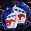 Ncaa Smu Mustangs 3D Hoodie For Men Women - Ncaa Fans