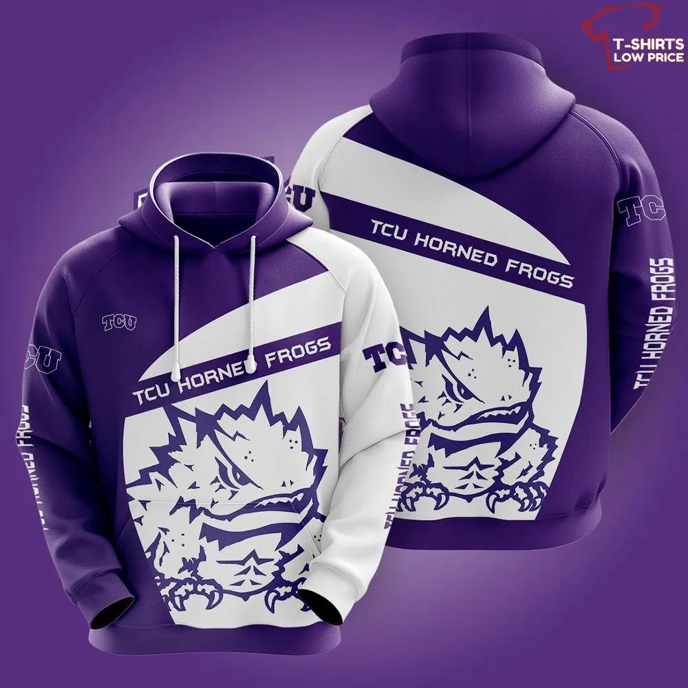 Ncaa Tcu Horned Frogs 3D Hoodie For Men Women - Ncaa Fans