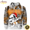 Ncaa Tennessee Volunteers Snoopy Christmas Football All Over Print Hoodie