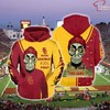Ncaa Usc Trojans Cardinal Achmed Gold Custom All Over Print 3D Hoodie