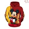 Ncaa Usc Trojans Mickey Mouse All Over Print 3D Hoodie Great For Fans