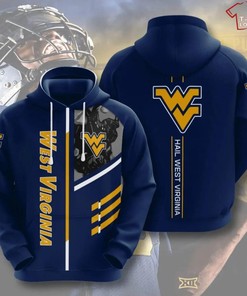 Ncaa West Virginia Mountaineers 3D All-Over Printed Hoodie - Show Your Support