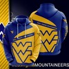 Ncaa West Virginia Mountaineers Awesome 3D Hoodie - Mens 3D Hoodies