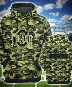 Ncaa-Ohio State Buckeyes 3D Hoodie Style 04 35+ Customer Reviews - All Over Print Zip Up Hoodie Men