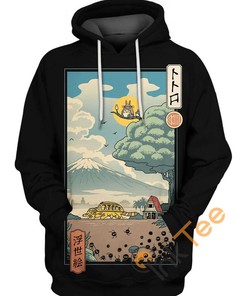 Neighbors Studio Ghibli Custom All Over Print 3D Hoodie