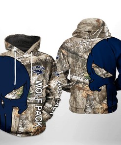 Nevada Wolf Pack Ncaa Camo Veteran Hunting 3D Printed Hoodie/Zipper Hoodie With Unique Graphic Prints