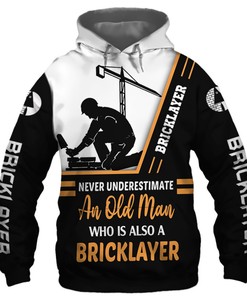 Never Underestimate An Old Man Boxer 3D Hoodie - Custom All Over Print Hoodie