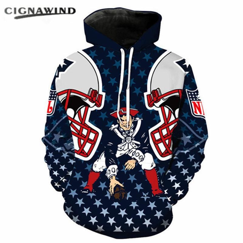 New England Patriots 3D All Over Print Hoodie - Nfl Sports Hoodie