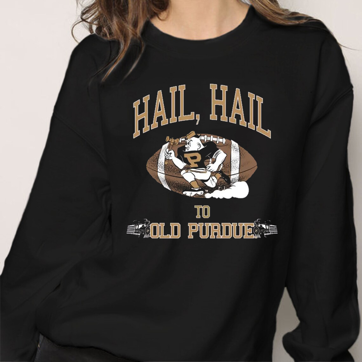 New Hail Purdue Tee - Classic Vintage Style from Martin Vintage