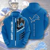 Nfl Detroit Lions Sport All Over Print Hoodie - American Football Fans 3D Design 1