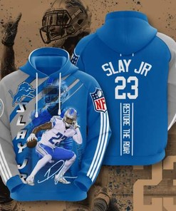 Nfl Detroit Lions Sport All Over Print Hoodie - American Football Fans 3D Design 12