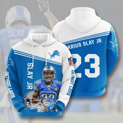 Nfl Detroit Lions Sport All Over Print Hoodie - American Football Fans 3D Design 3