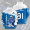 Nfl Detroit Lions Sport All Over Print Hoodie - American Football Fans 3D Design 5