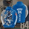 Nfl Detroit Lions Sport All Over Print Hoodie - American Football Fans 3D Design 6