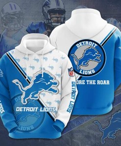 Nfl Detroit Lions Sport All Over Print Hoodie - American Football Fans 3D Design 7