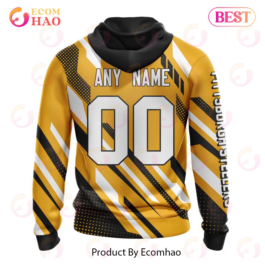 Nfl Pittsburgh Steelers New Native Concepts 3D Hoodie - Specialized Design