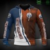 Nhl All Over Print Zip Up Hoodie With Pacific Division Edmonton Oilers Design