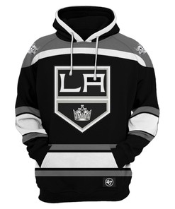 Nhl Los Angeles Kings 3D Hoodie Style 04 With Classic Logo Design