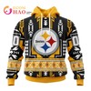 Nhl Pittsburgh Penguins Fearless Against Childhood 3D Hoodie - Hockey Fans Apparel