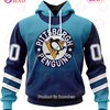 Nhl Pittsburgh Penguins Retro Gradient 3D Hoodie - Fans Gift