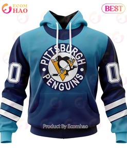 Nhl Pittsburgh Penguins Retro Gradient 3D Hoodie - Fans Gift