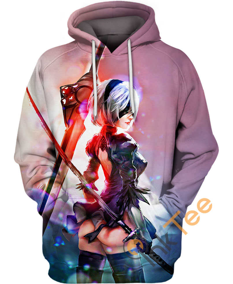 Nier 3D Printed Hoodie For Men