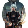 Nier Automata Custom 3D Hoodie Full Size