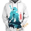 Nier Automata Sport All Over Print 3D Hoodie - 2B