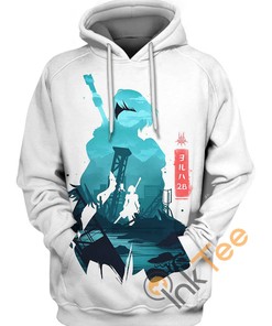 Nier Automata Sport All Over Print 3D Hoodie - 2B