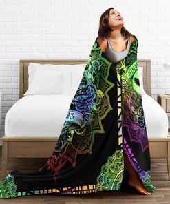 Nightmare Before Christmas Cartoon Blanket - Cute and Cozy Flannel Fleece Throw for Winter