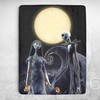 Nightmare Before Christmas Jack and Sally Blanket - Custom Made Ultra-Soft Fleece