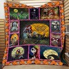 Nightmare Before Christmas Quilt Blanket - 3D Printed Soft Warm Bedding Throw