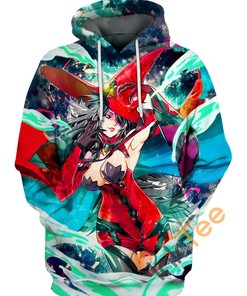 Nine The Phantom Custom All Over Print 3D Hoodie