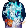 Ninetales And Vulpix All Over Print Zip Up Hoodie Men