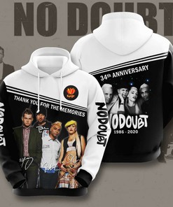 No Doubt Personalized All Over Print 3D Hoodie