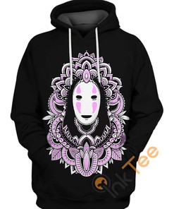 No Face Mandala Style Custom All Over Print 3D Hoodie