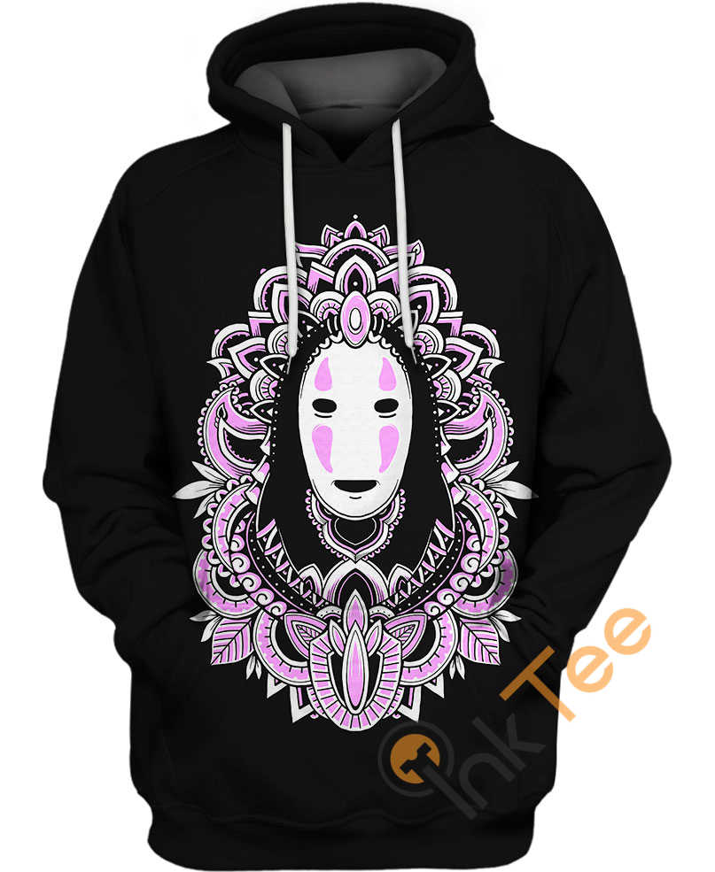 No Face Mandala Style Custom All Over Print 3D Hoodie