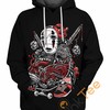 No-Face All Over Print Hoodie Printful