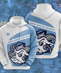 North Carolina Tar Heels 3D Zip Hoodie - Ncaa Fans Apparel