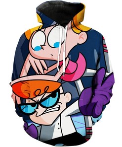 Nostalgic Dexter'S Laboratory Dexter'S Laboratory All Over Print 3D Hoodie