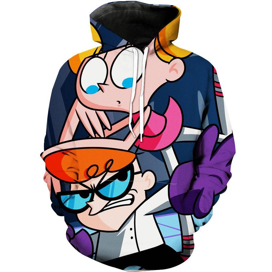 Nostalgic Dexter'S Laboratory Dexter'S Laboratory All Over Print 3D Hoodie