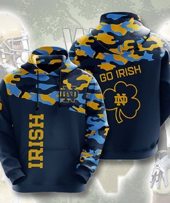 Notre Dame Fighting Irish 3D All Over Print Hoodie - Perfect For Game Day