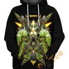 Nz-666 Kshatriya Custom All Over Print 3D Hoodie