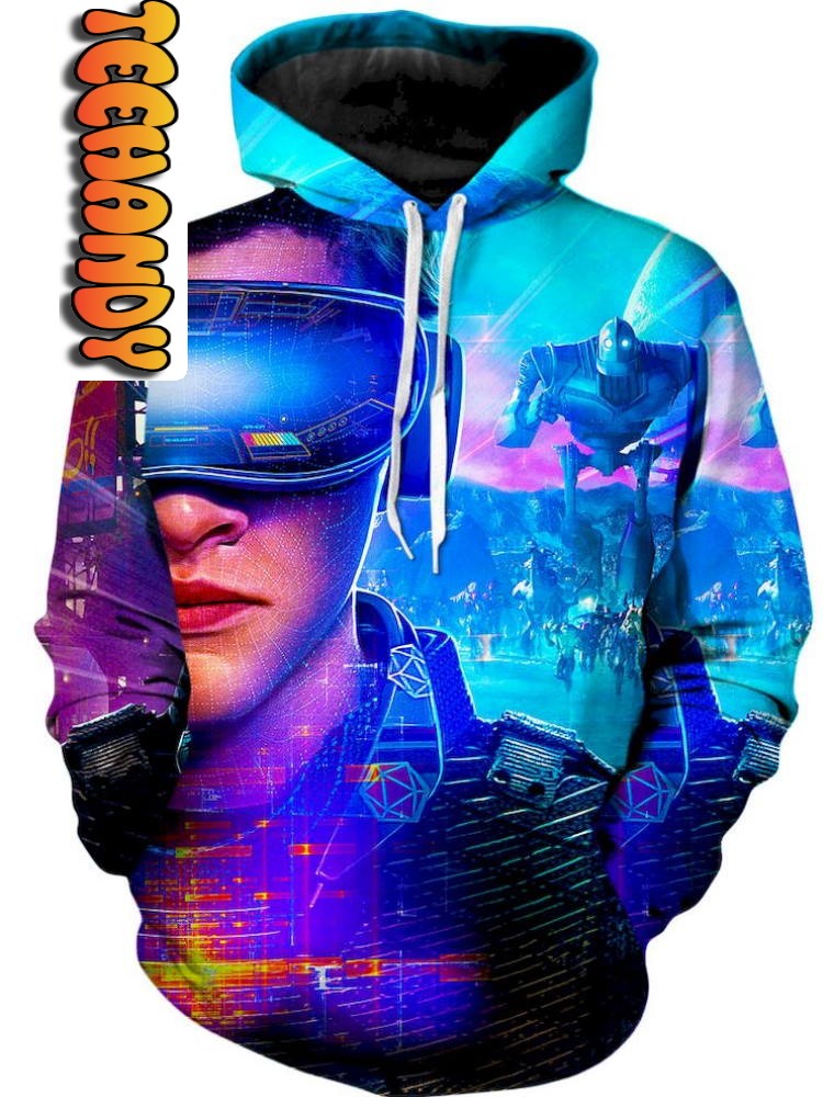 Oasis Unisex All Over Print 3D Hoodie