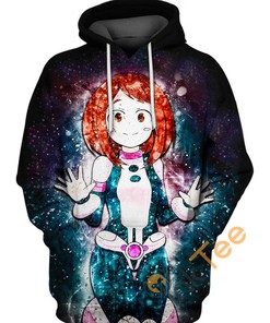 Ochaco Uraraka Personalized All Over Print 3D Hoodie