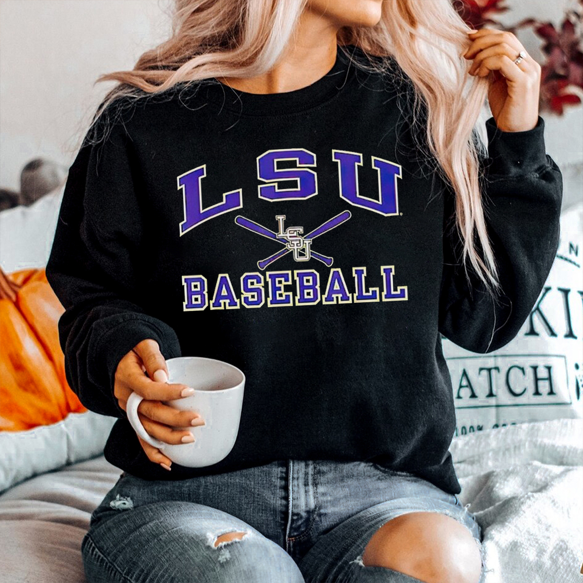 Official LSU Tigers Baseball Strike Licensed T-Shirt - LSU Shirts